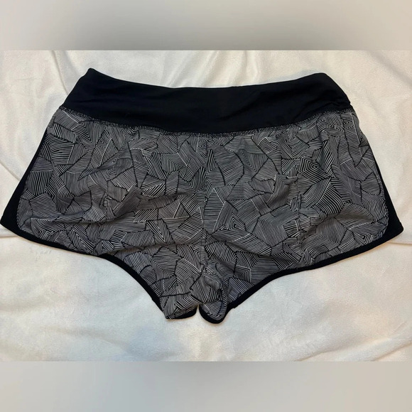 Nike Dri-Fit Black and Gray Athletic Shorts 3” - Picture 2 of 2